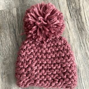 BCBGeneration Knit Pom-Pom Hat